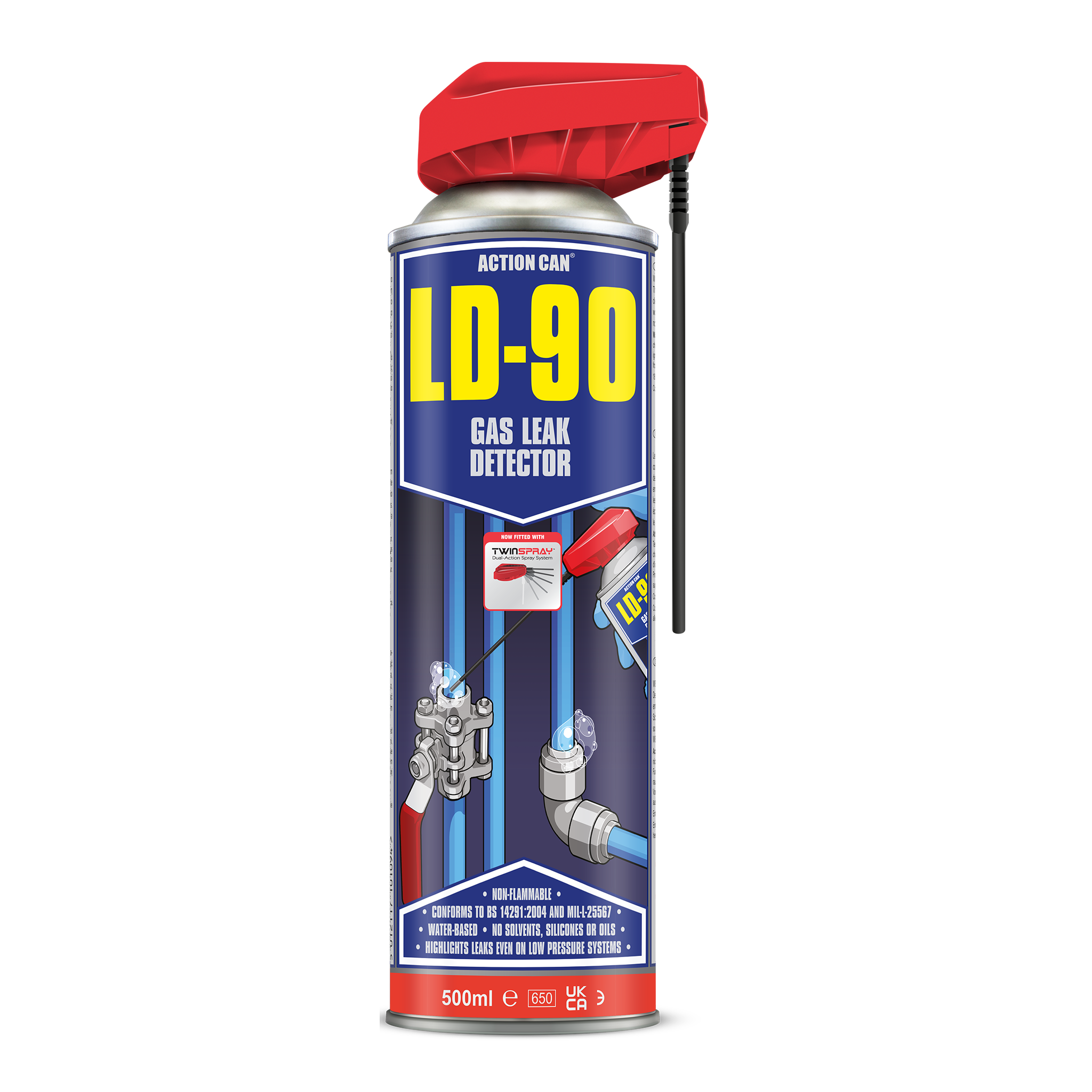 LD-90 Gas Leak Detector and Gas Leak Detector Gel | Action Can